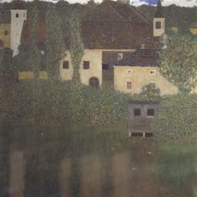Gustav Klimt Schlo Kammer at Lake Atter I (mk20) oil painting image